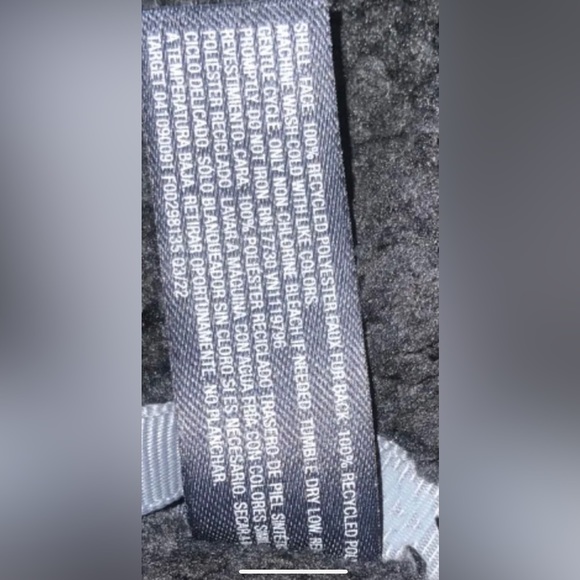 All in Motion GRAY Soft-shell Sherpa lined jacket wind/water resistant - Picture 6 of 6